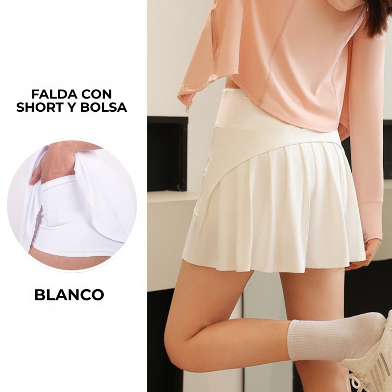 Pastel Falda