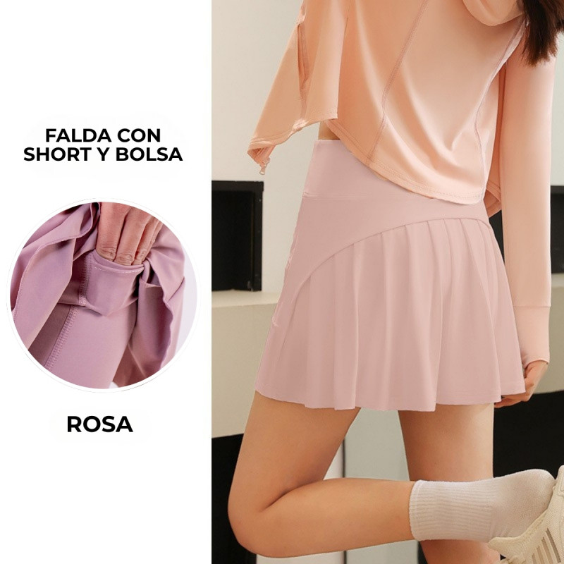 Pastel Falda