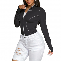 CHAQUETA BICOLOR