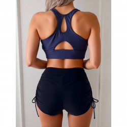 Zipper Bra