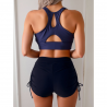 Zipper Bra