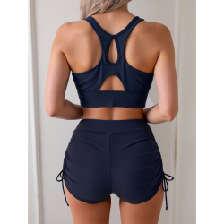 Zipper Bra