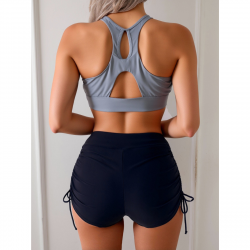 Zipper Bra