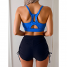 Zipper Bra