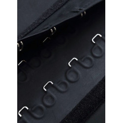 Latex waistband with clasp